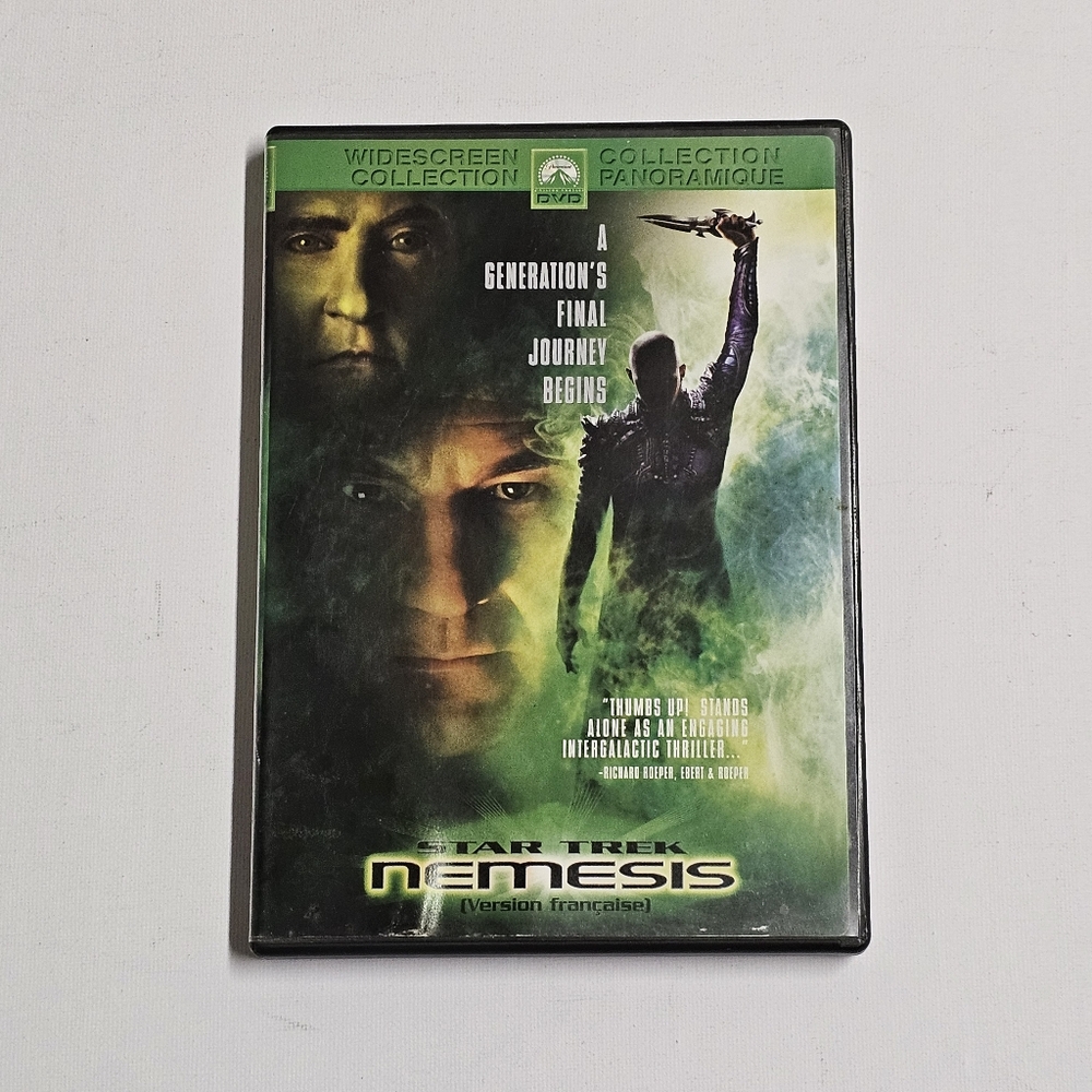 Star Trek: Nemesis DVD – Widescreen Collection – Region 1